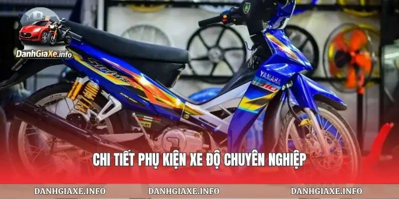 Chi tiết phụ kiện xe độ chuyên nghiệp