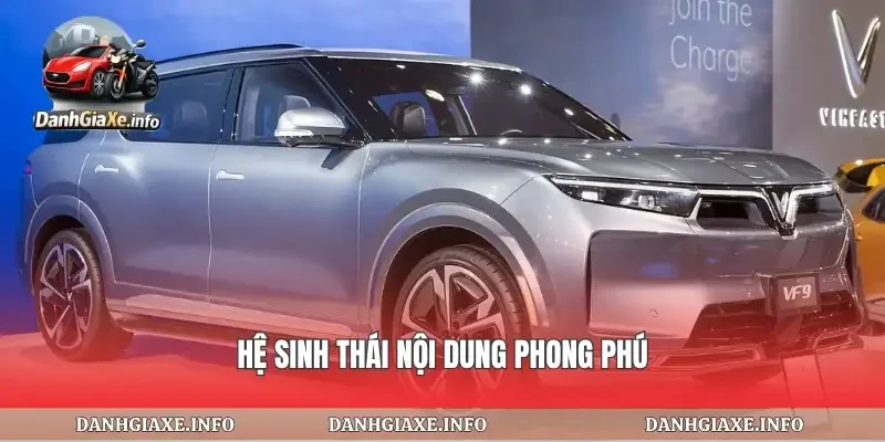 Hệ sinh thái nội dung phong phú
