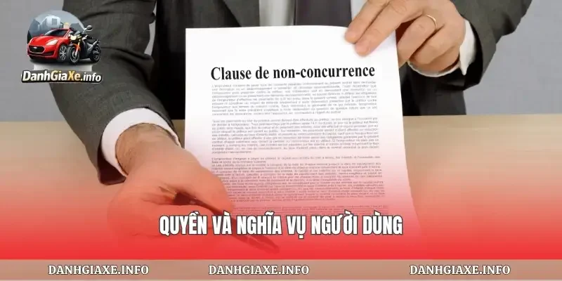 Quyền và nghĩa vụ người dùng