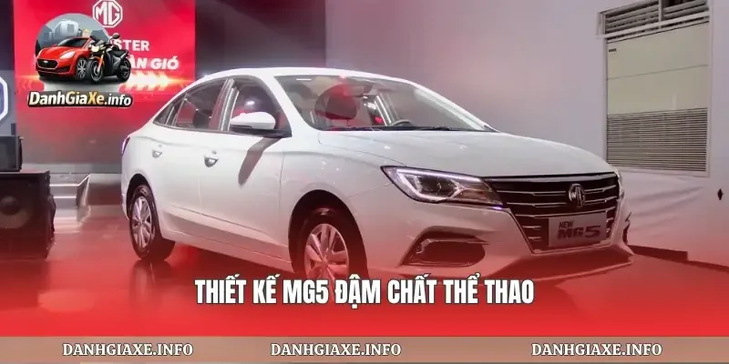 Thiết kế mg5 đậm chất thể thao