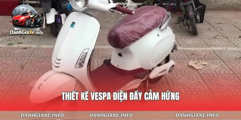 Thiết kế vespa điện đầy cảm hứng