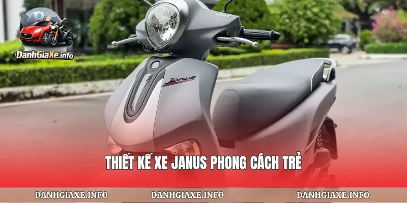 Thiết kế xe janus phong cách trẻ