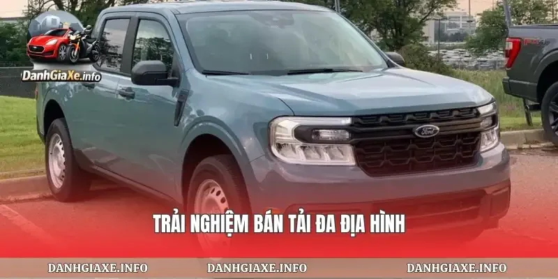 Trải nghiệm bán tải đa địa hình